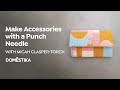 Técnicas de PUNCH NEEDLE para ACCESORIOS personalizados - CURSO ONLINE | Domestika