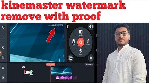 How to remove kinemaster watermark | 100% work kinemaster without watermark | Technology junction