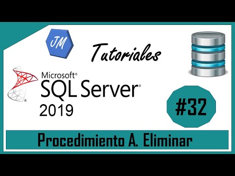 📢 #32 - Curso SQL Server 2019 : 🔥🔥 Procedimiento almacenado Eliminar 🔥🔥