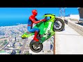 GTA 5 Spiderman Epic Jumps #13 ( Spider-Man Stunts & Fails )