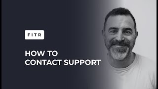 How To Contact FITR Support