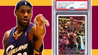 The 10 Most Valuable Lebron James PSA Graded REFRACTOR Rookie Cards From The 2003-04 NBA Season!