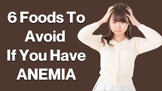 6 Foods To Avoid If You Have Anemia | Foods to Avoid When You Have Iron Deficiency | VisitJoy screenshot 5