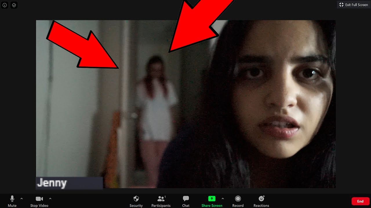 FANTASMA es CAPTADO en LAMADA por ZOOM😬