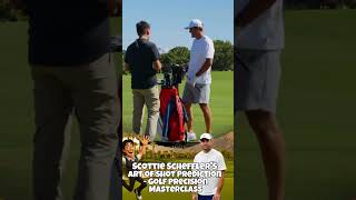 Scottie Scheffler's Art of Shot Prediction | Golf Precision Masterclass #scottiescheffler #golfskill