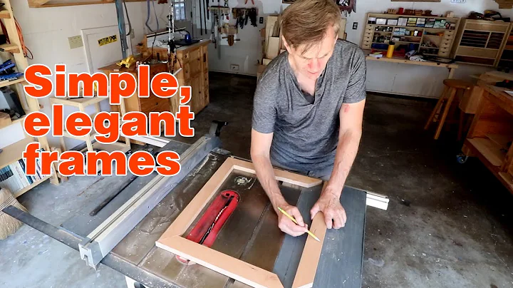 Picture frame BASICS. How to make a simple picture...