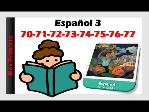 Respuestas Libro Espanol 3 Paginas 70 71 72 73 74 75 76 77 Youtube