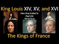 How KING LOUIS XIV, XV, and XVI looked in Real Life- With Animations- Mortal Faces