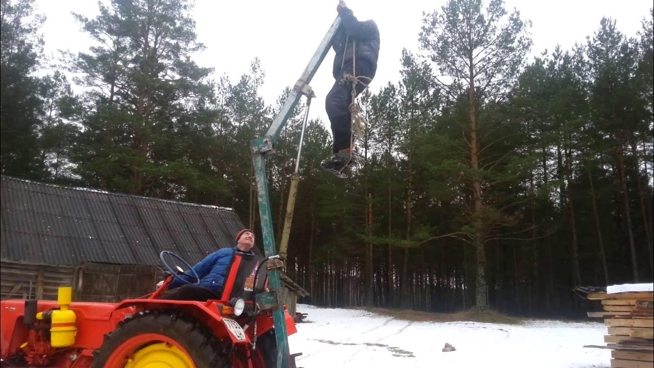 Кран на навеску. Кран на заднюю навеску трактора т-40. Погрузчик самодельный кран на т40. Кран на трактор т 25. Кран на заднюю навеску трактора т 25.