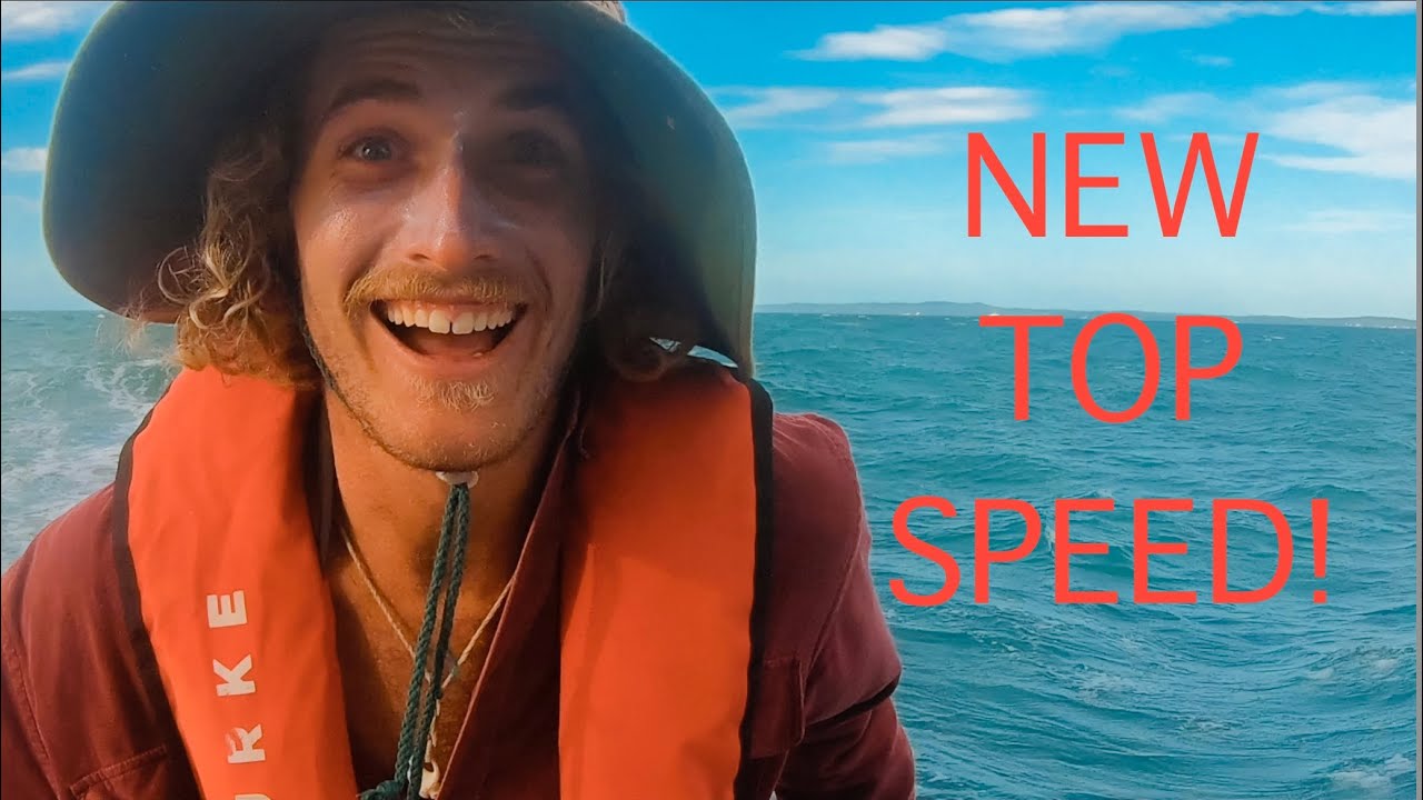 MY WHARRAM GOES 13 KNOTS! SAILING FROM Hervey Bay To Brunswick Heads!