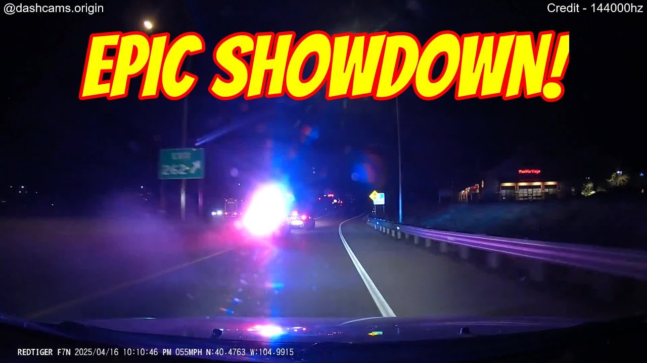 Dramatic Police Chase Ends with Epic PIT Maneuver! #dashcams - YouTube