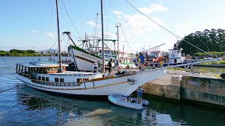 After 3+ Years: LAUNCH DAY for our rescued wooden SAILBOAT! - Sailing Yabá THE SPLASH