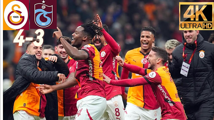 GALATASARAY-TRABZONSPOR maç özeti|efsane maç #galatasaray #trabzonspor