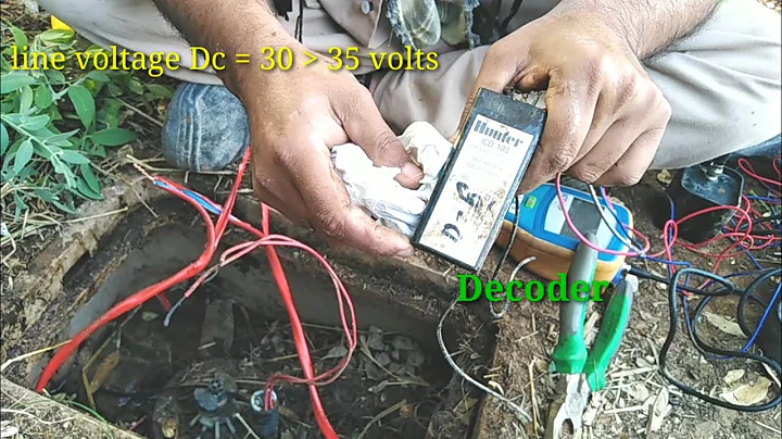 Hunter ICD 100 Decoder installation.