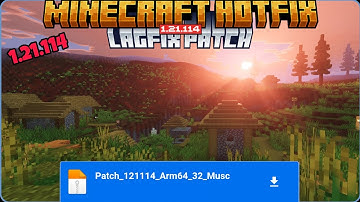 Minecraft Patch 1.21.114 Another HotFix Update | Lag & Crash Fixed | MCPE 1.21.114 Patch Update 🔥