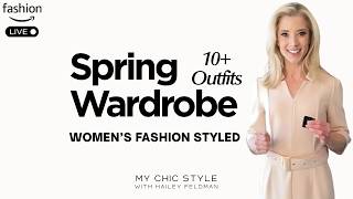 Amazon Capsule Wardrobe: Spring 2026 Women's Outfits Styled Live