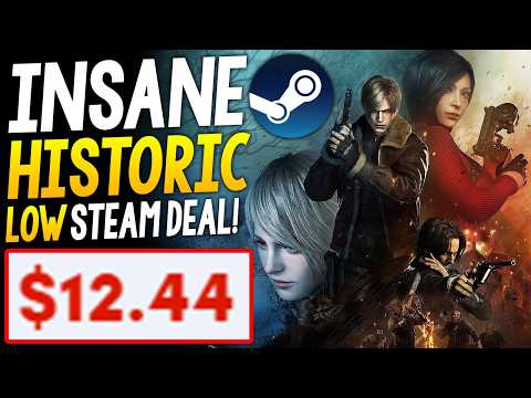 AWESOME HISTORIC LOW STEAM PC GAME DEAL + INSANE STEAM GAME BUNDLE AND MORE DEALS!