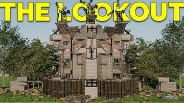 The LOOKOUT | The BEST Quad OPENCORE Base | RUST Base Design