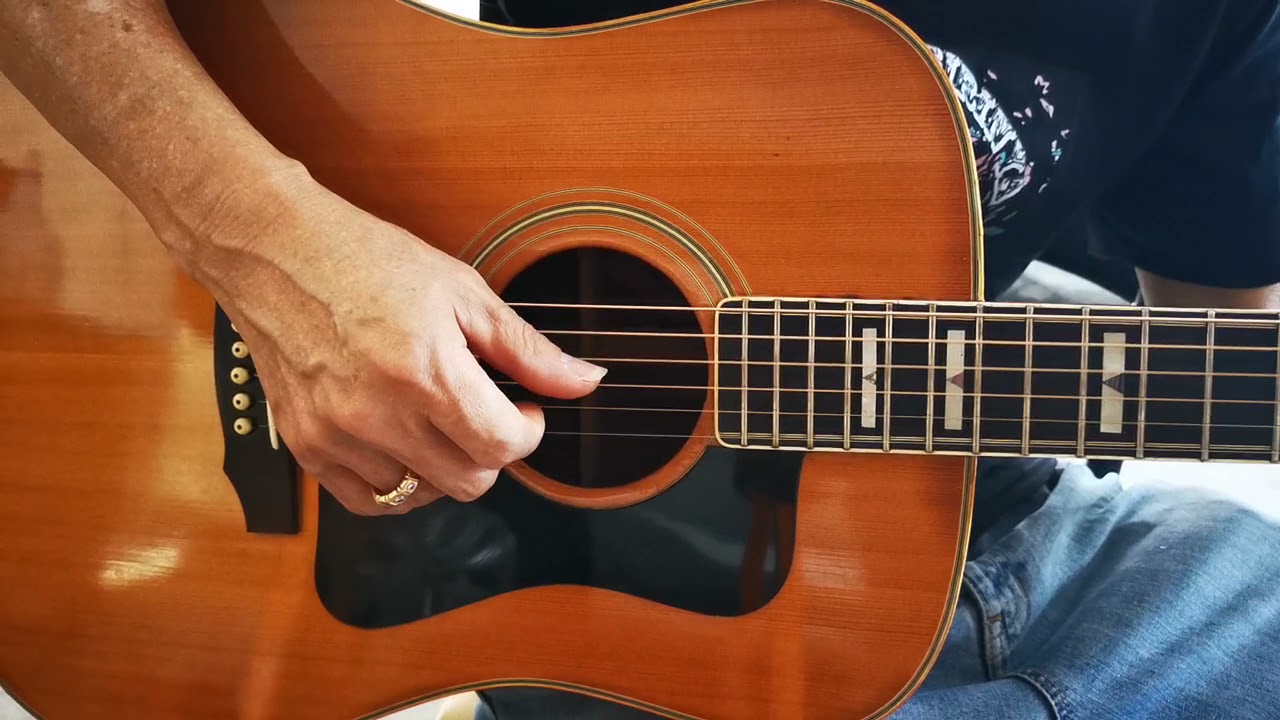 Nashville N-55D All Solid Japan Vintage 1970s - YouTube