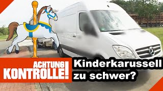 "Das Auge täuscht nicht!" 🎠👀 Kinderkarussell zu schwer? |1/2| Kabel Eins Achtung Kontrolle