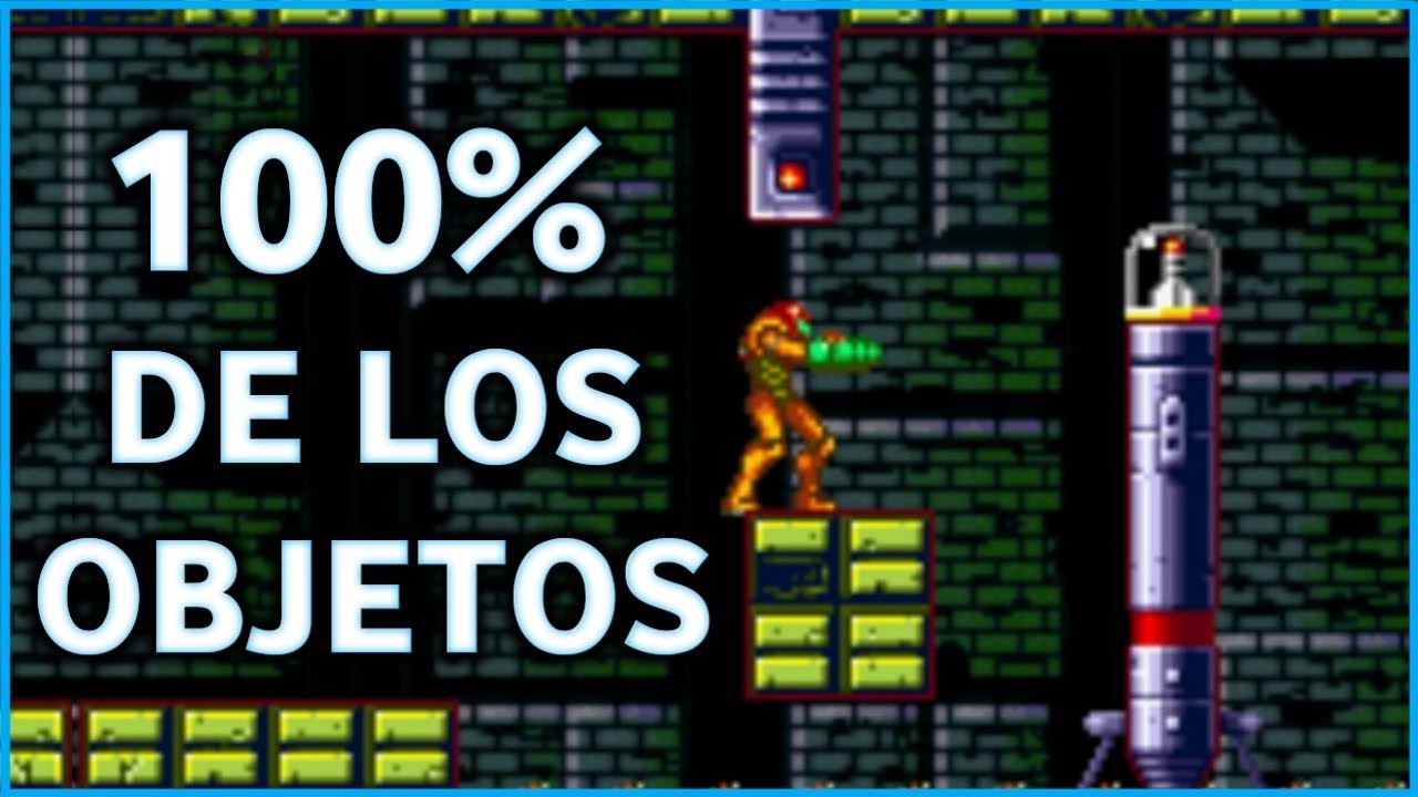 Como conseguir todos los objetos en Metroid Zero Mission