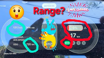 Most avaited Range Test of Simple One in Eco Mode😍😇🤘
