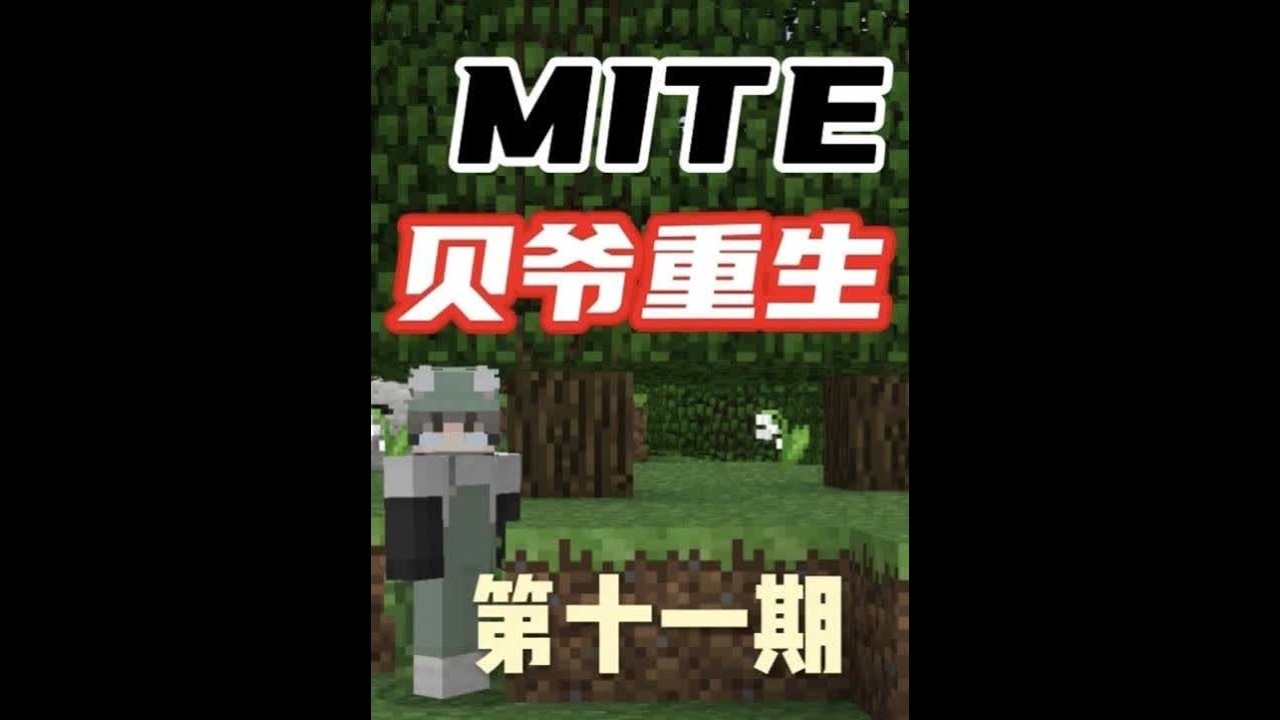 MITE贝爷重生第十一期 MITE贝爷重生第十一期：附魔了一把顶级的镍镐加一个顶级的镍靴子，做了非常多的准备，接下来的唯一目标就是前往地下世界开始挖地幔，这是个非常漫长的过程，如果运气比较差会花非常