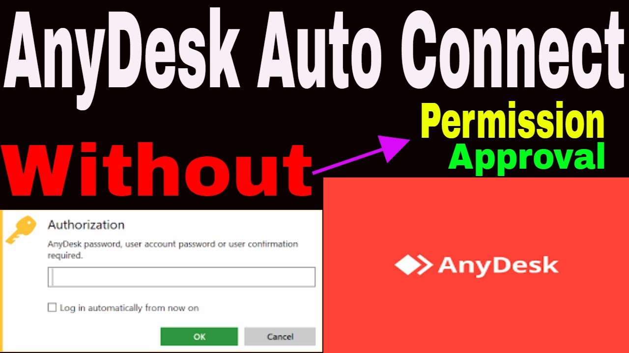 AnyDesk Auto Connect Auto Accept Request Anydesk Without Approval AnyDesk Auto Connect Auto Accept Request Anydesk Without Approval