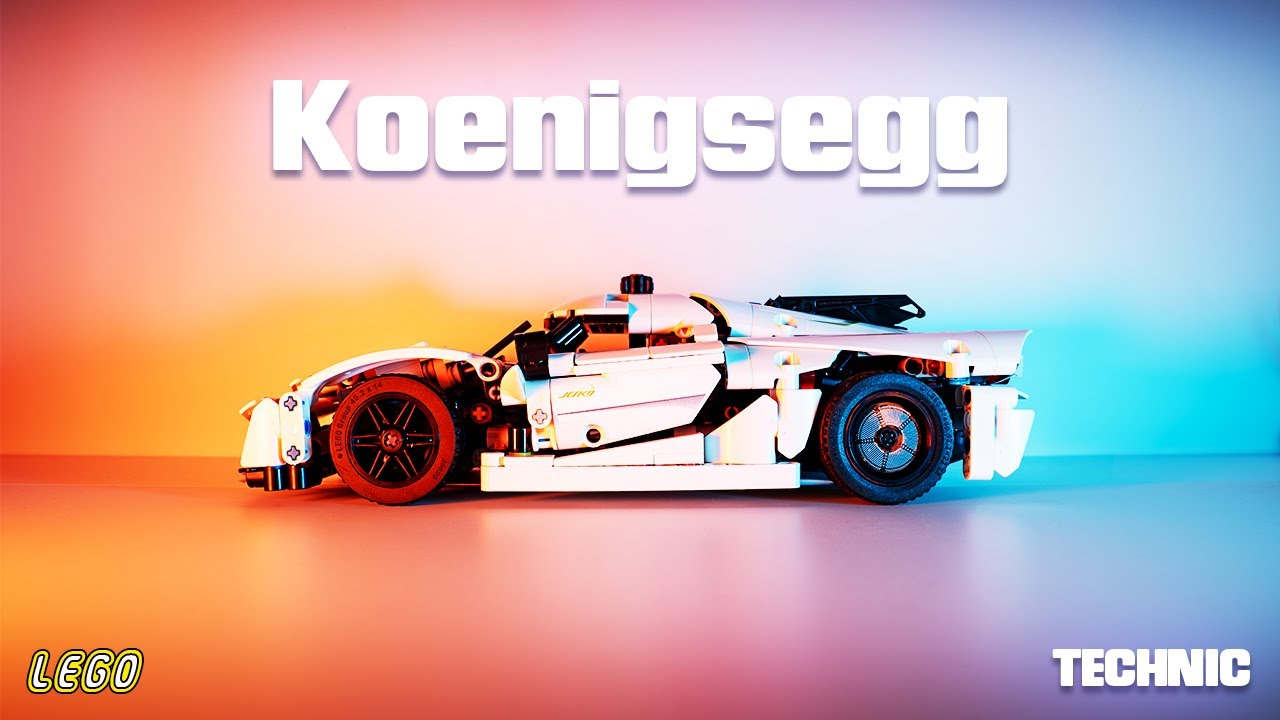 LEGO TECHNIC Koenigsegg FULL BUILD