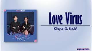 Kihyun & SeolA – Love Virus [What’s Wrong With Secretary Kim OST Part 1] [Rom|Eng Lyric]