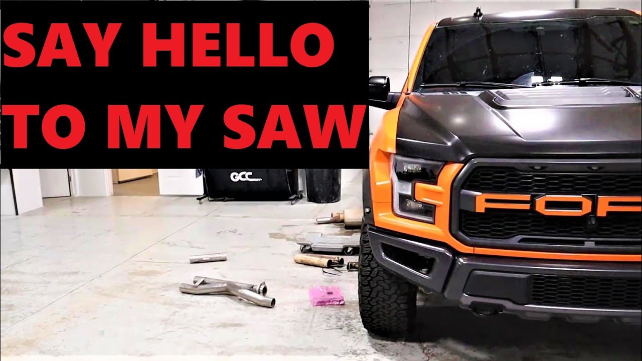 2020 Ford Raptor Installing An X Pipe And Decals! YouTube