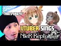 REACTING TO VTUBER "AYUNDA RISU" SINGING NIER AUTOMATA