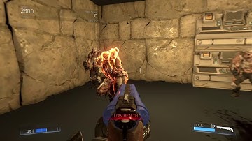 DOOM SnapMap DOOM 2 MAP02 UNDERHALLS