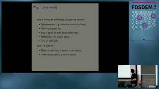 Package management over Tor