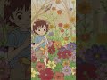 cute little boy standing in a sunny garden #aivideo #aianimation #cartoon