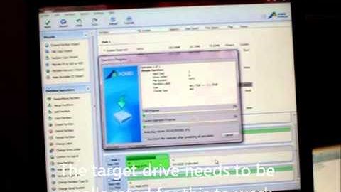 Migrate from SATA Hard Dive to SSD Hard Drive