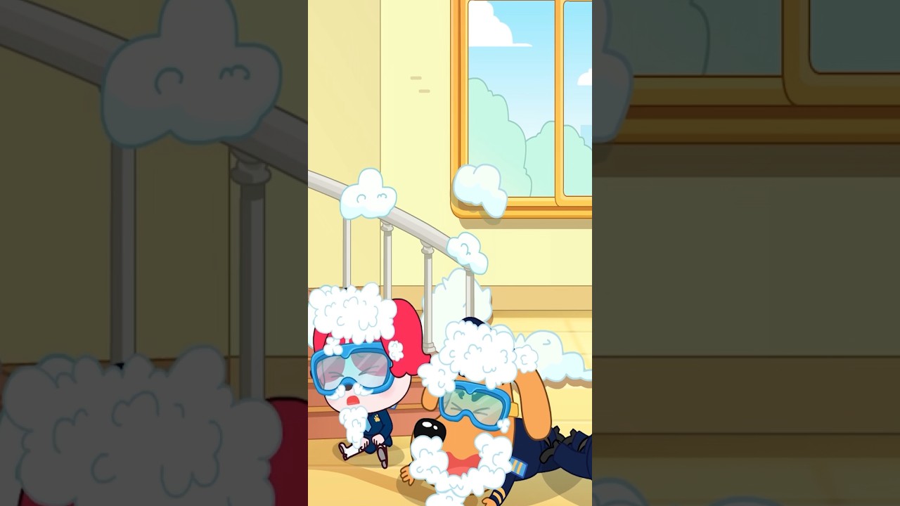 The best gift for kids - Safety Cartoon | Don't Play with Soap? #shorts #kidscartoon