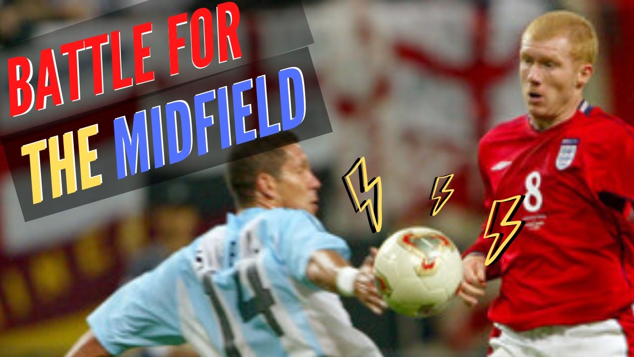 Scholes Vs Simeone (2000) - England x Agentina - YouTube