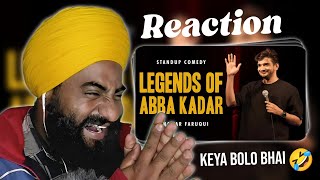 Reaction Legends of Abba Kadar | Standup comedy by Munawar Faruqui | 2024