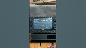 Out of state CQ NY QSO Party Icom 705 #hamradio #morsecode #radio #newyork