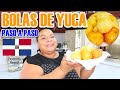 BOLAS DE YUCA  / PASO A PASO