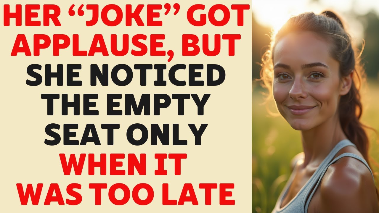 She Laughed With the Crowd—Until She Noticed the Empty Seat and What It Really Meant