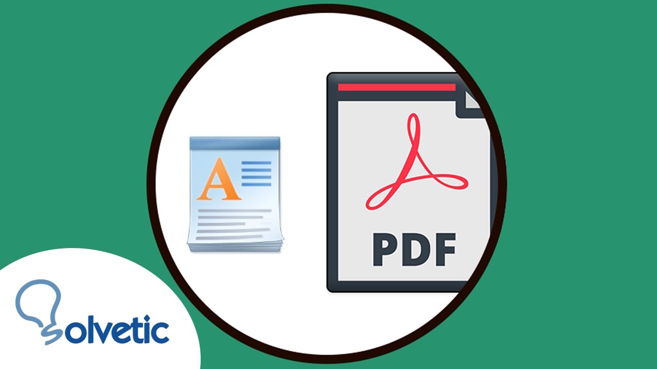  c mo convertir un documento de wordpad a pdf youtube