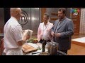 Germán Martitegui cocinó con los participantes de MasterChef