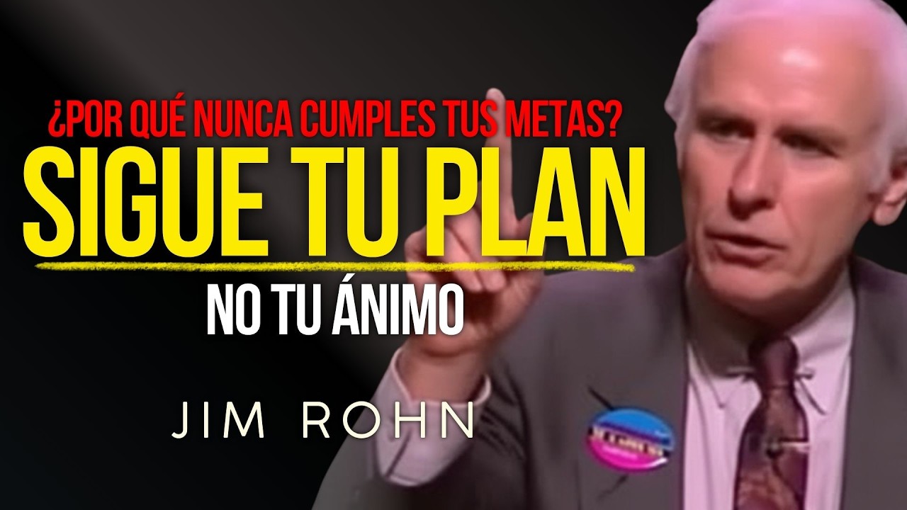Transforma Tu Vida Con Disciplina, No Con Inspiración 🔥 Jim Rohn: Disciplina y Riqueza