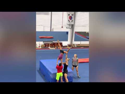 Level 7 Acro stunts || acro partnering || Balancing
