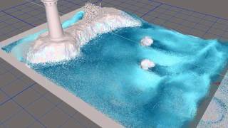 Simulation Vagues Realflow5