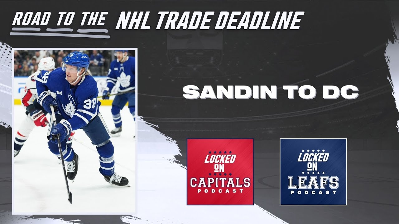 Toronto Maple Leafs trade Rasmus Sandin to Washington Capitals for Erik  Gustafsson, first-round pick