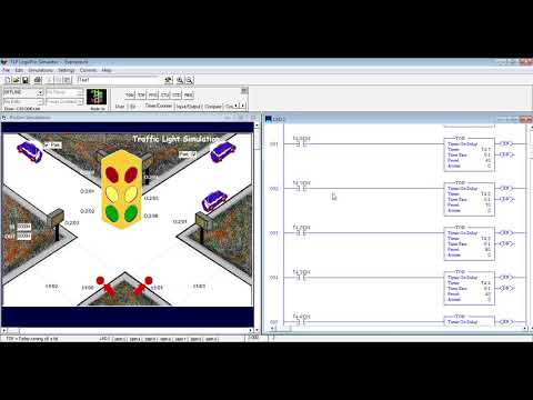 LogixPro Simulator - Traffic Simulation - Exercise#3