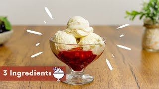 Fruit Salad with Ice Cream Recipe | You'll Never Buy From The Store Again | No Ice Cream Maker